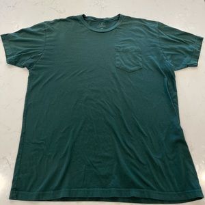 Men’s Large Forest Green T Shirt - Fresh Clean Tees